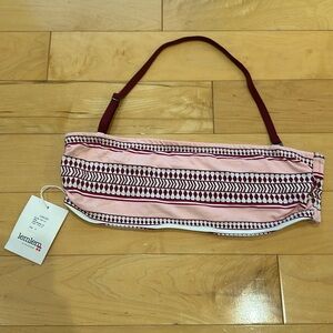 New Lemlem Neela bandeau Bikini Swim Top small